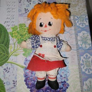 Vintage Raggedy Ann Doll